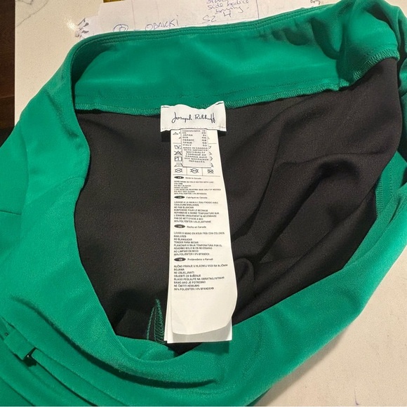 JOSEPH RIBKOFF Sz 18 Pull On Pants Straight Leg Comfort Waist Slinky Trousers - Picture 7 of 9